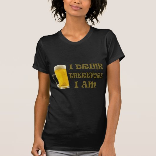 だから酒を飲む Tシャツ (正面)