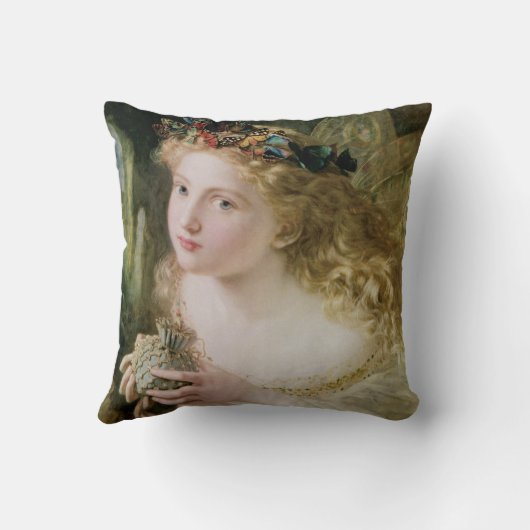 だから、あなたの妖精は最も美しいものでできている クッション (裏面)