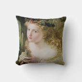 だから、あなたの妖精は最も美しいものでできている クッション (正面)