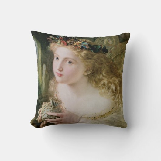 だから、あなたの妖精は最も美しいものでできている クッション (正面)