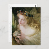 だから、あなたの妖精は最も美しいものでできている ポストカード (正面/裏面)