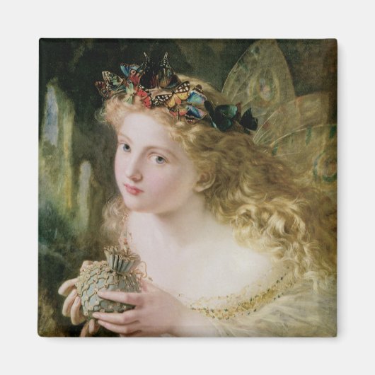 だから、あなたの妖精は最も美しいものでできている マグネット (正面)