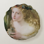 だから、あなたの妖精は最も美しいものでできている ラウンドクッション (裏面)