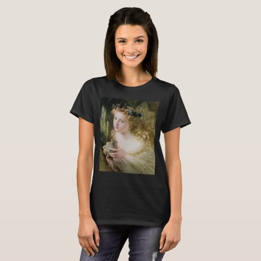 だから、あなたの妖精は最も美しいものでできている Tシャツ (正面フル)