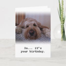 だから…あなたの誕生日 カード