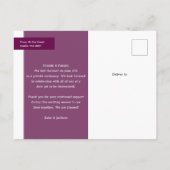 だから、これは起こったエロペメントの写真 案内ポストカード (裏面)