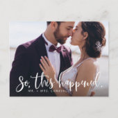 だから、これは起こったエロペメントの写真 案内ポストカード (正面)