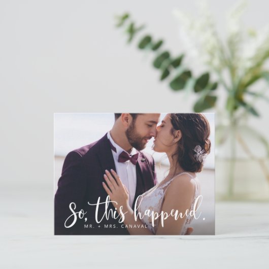 だから、これは起こったエロペメントの写真 案内ポストカード (スタンド正面)