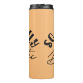 だから、どうやら私はドラマチックな熱タンブラーだ タンブラー (裏面)