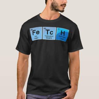 だからFetch Periodicテーブル Tシャツ