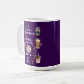 だか教えらコーヒーを飲む コーヒーマグカップ (正面左)