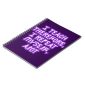 だか教えら繰り返し言う ノートブック (左側)