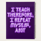 だか教えら繰り返し言う プランナー手帳 (裏面)