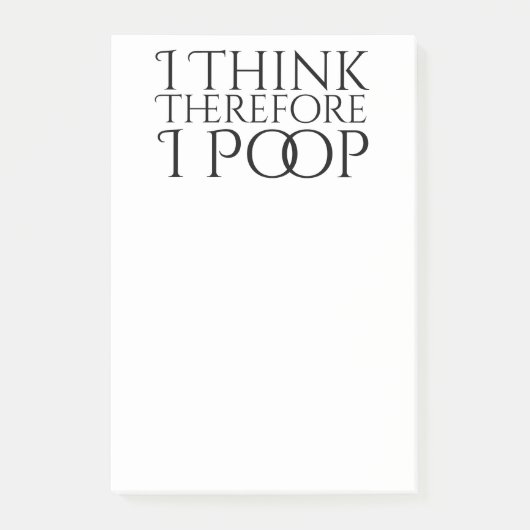 だか考えらウンチ ポストイット (正面)