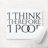 だか考えらウンチ マウスパッド (マウス)