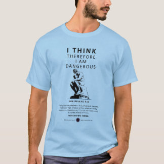 だか考えら危ないから Tシャツ