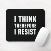 だか考えら私は政治に抵抗するFreethinker Sp マウスパッド (マウス)