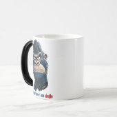 だか考えら私は独身の モーフィングマグカップ (正面左)