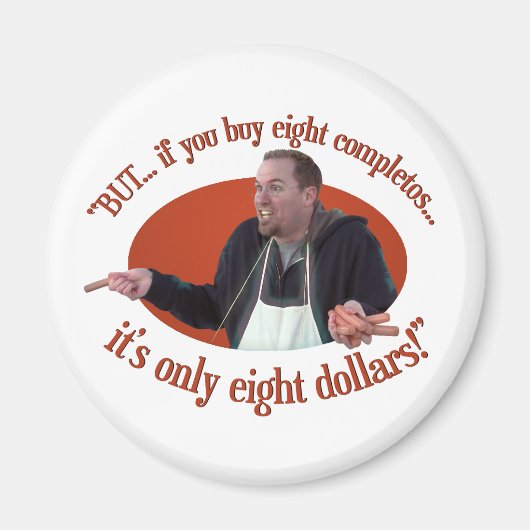 「だが…おもし前買は8000....」 マグネット (正面)