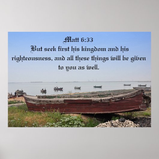 だが,まず彼の王国を求めなさい ポスター (正面)