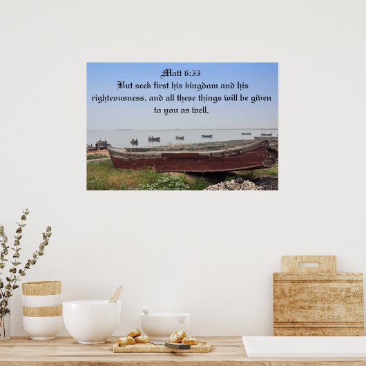 だが,まず彼の王国を求めなさい ポスター (キッチン)