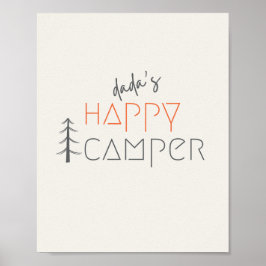 だだのはハッピーキャンパー。ポスター＆プリント ポスター