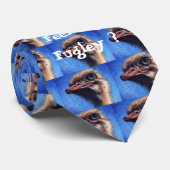 だちょうのタイ ネクタイ (ロール)