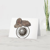 だちょうのバースデー・カード カード (裏面)