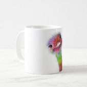 だちょうのマグ コーヒーマグカップ (正面左)