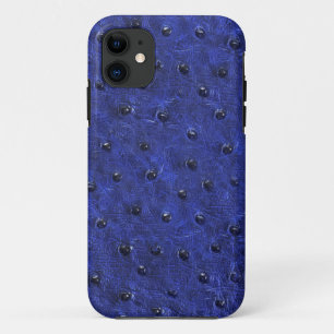 だちょうの皮のプリント iPhone 11 ケース