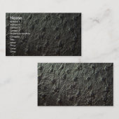 だちょうの皮の革 名刺 (正面/裏面)