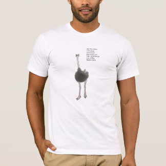 だちょうの細事 Tシャツ