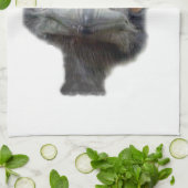 だちょうの頭部 キッチンタオル (折り畳み)