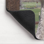 だちょうの頭部 マウスパッド (コーナー)