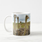 だちょうの鳥 コーヒーマグカップ (左)