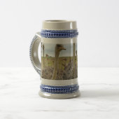 だちょうの鳥 ビールジョッキ (正面左)