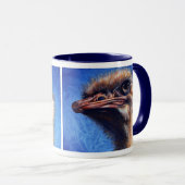 だちょうのFugleyのマグ マグカップ (正面右)