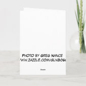 だちょうカード カード (裏面)