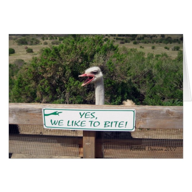 だちょう (正面横)