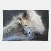 だちょう キッチンタオル (横)