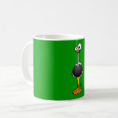 だちょう コーヒーマグカップ (正面左)