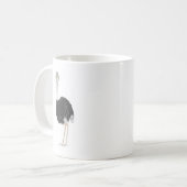 だちょう コーヒーマグカップ (正面左)