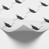 だちょう ラッピングペーパー (角)