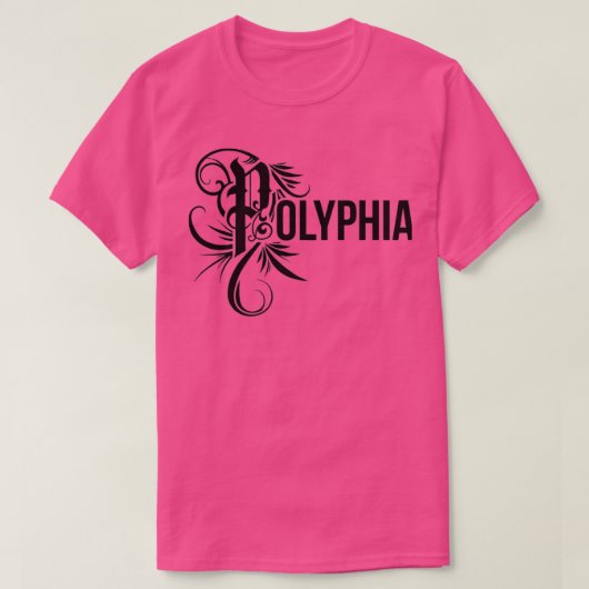 だって君は狂った食べに過ぎるから Tシャツ (デザイン正面)