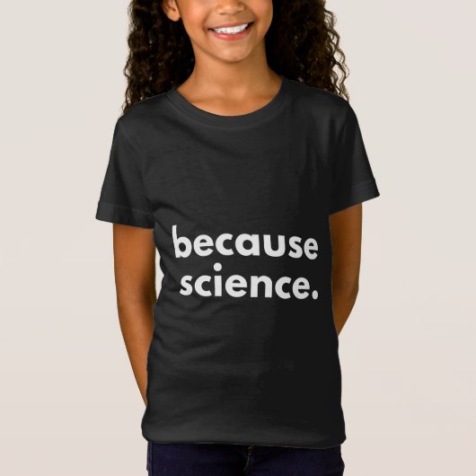 だって科学 Tシャツ (正面)