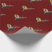 だまされやすい人の射撃、発砲 ラッピングペーパー (角)