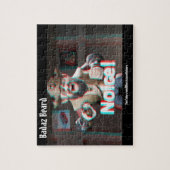 だめだ！バダスヒゲ3D ジグソーパズル (縦)