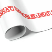 だめにされたがきのスタンプ ラッピングペーパー (ロールコーナー)