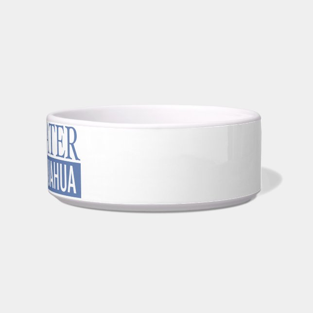 だめにされたチワワ ボウル (右)