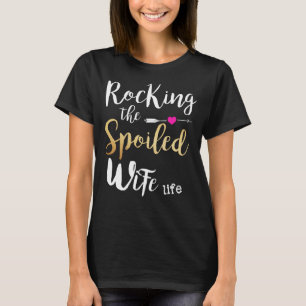 だめにされた妻の人生のガールフレンドのフィアンセの動揺 Tシャツ
